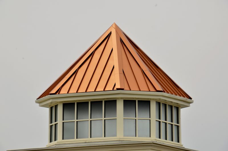 Copper Roof with Decorative Elements